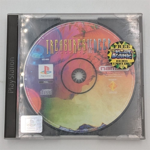 Treasures of the Deep - Front Cover Insert og Manual Mangler - PS1 (B Grade) (Genbrug)